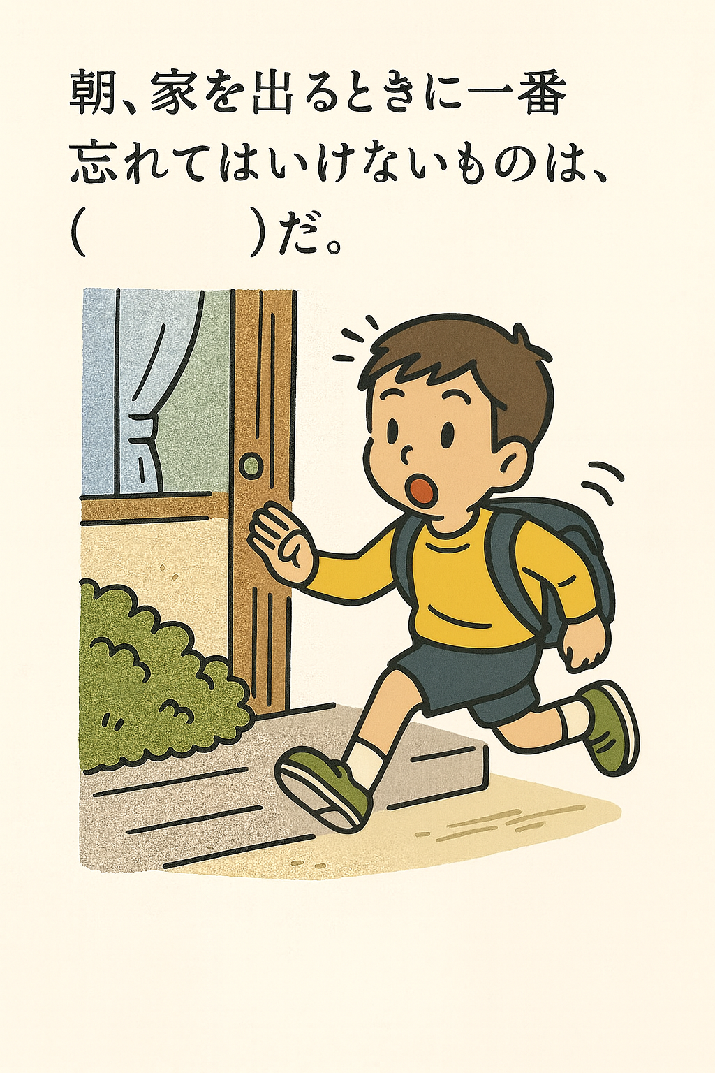 勉強法「空白の法則」のイメージ