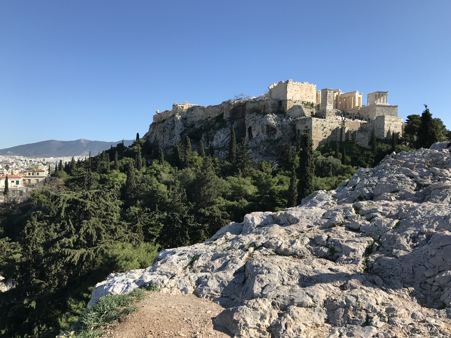 ギリシャ・アテネのアクロポリス