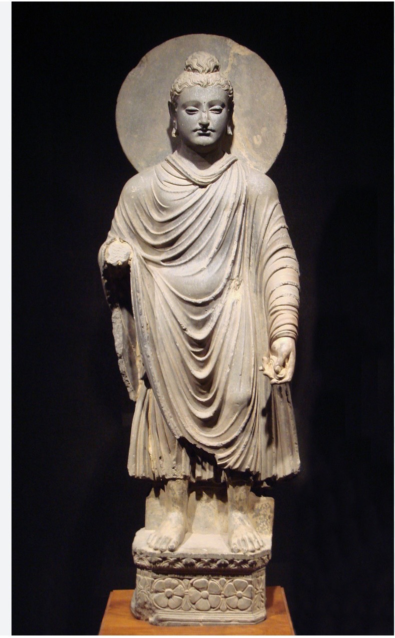 ギリシア・ローマ風の仏像