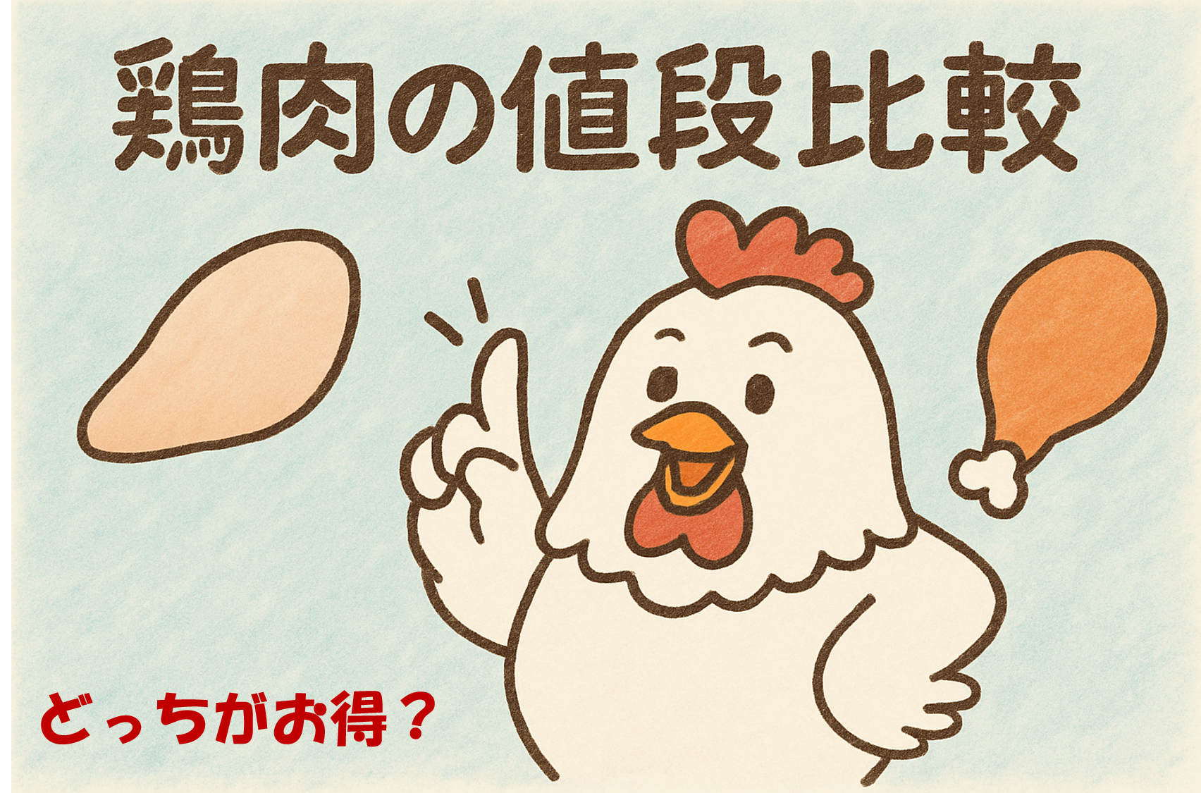 鶏肉の値段比較アイキャッチ